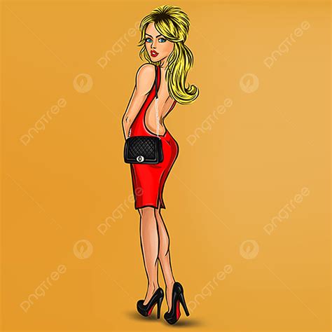 Sexy Sensual Cartoon Woman Images, Illustrations & Vectors。